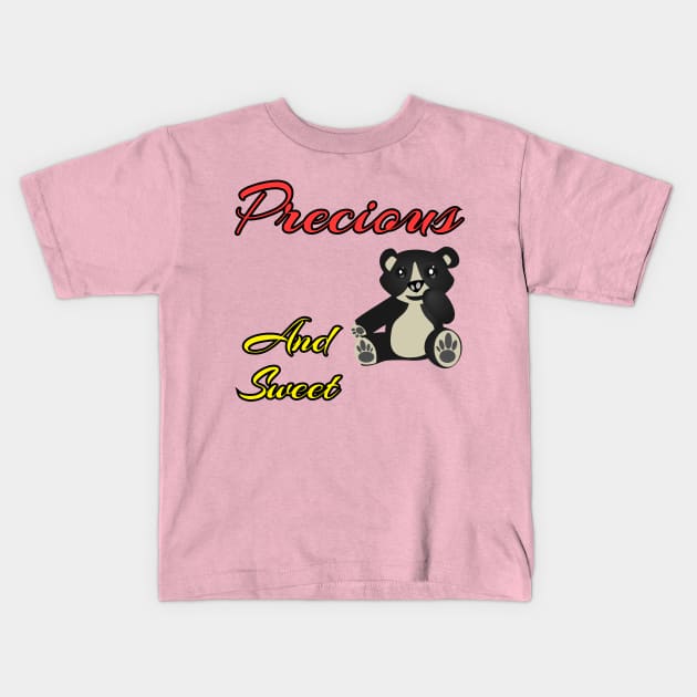 Precious and Sweet Kids T-Shirt by Ray Nichols